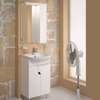 Зеркальный шкаф Акватон Панда правый 50см белый 1A007402PD01R